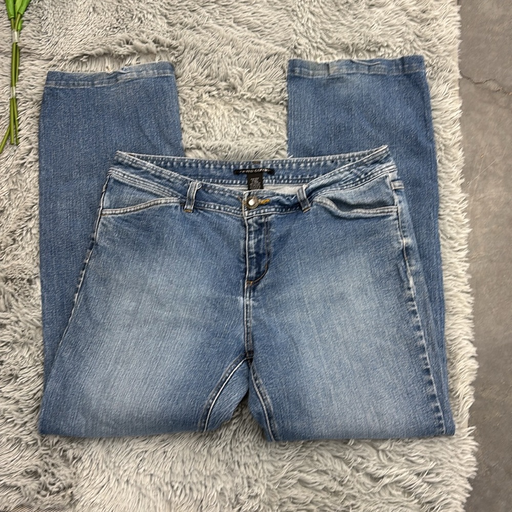 Pierre Cardin Blue Straight Denim Jeans Classic Style Maybe Bootcut Women’s 12